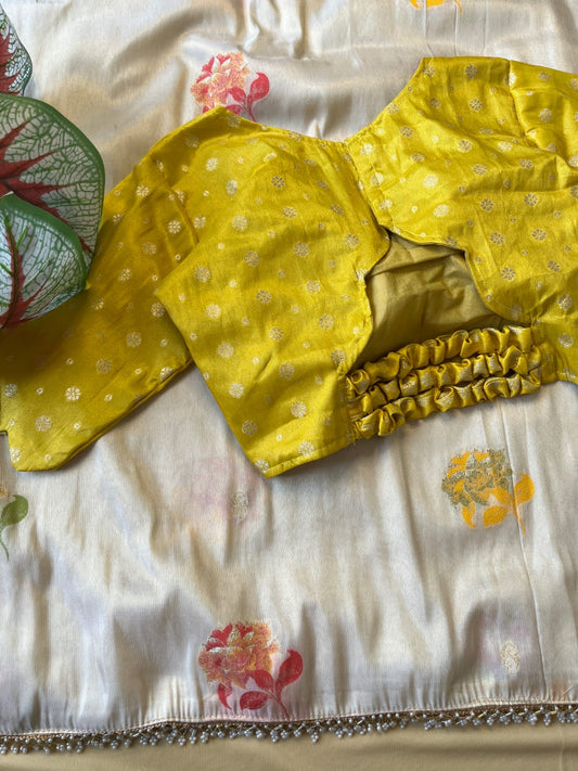 Tissue silk saree