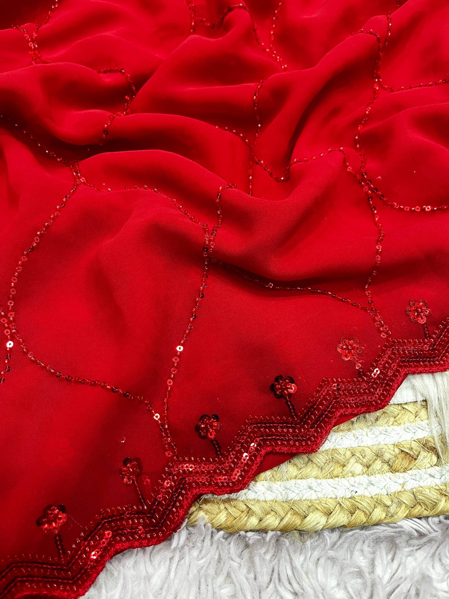 Georgette saree