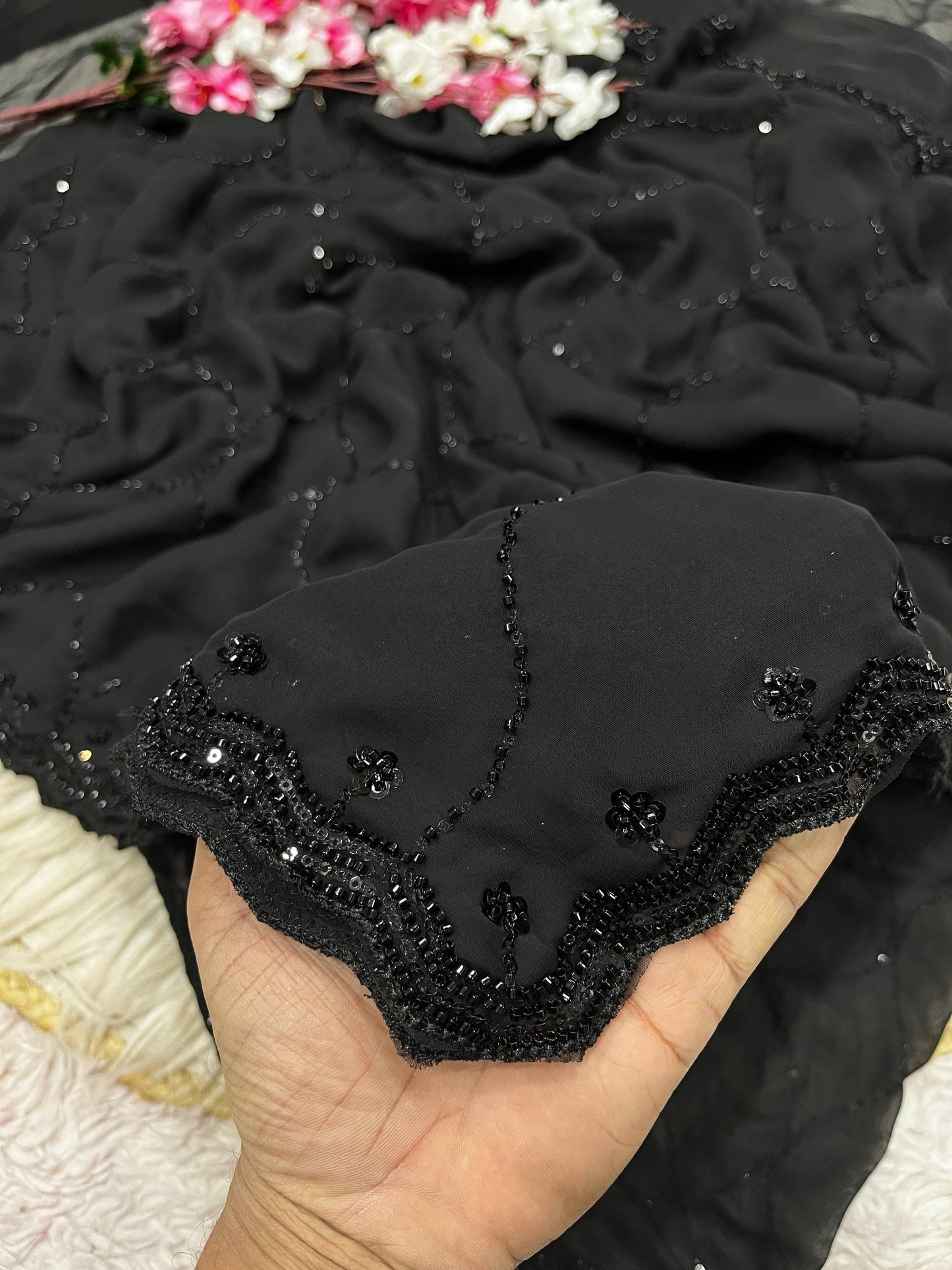 Georgette saree