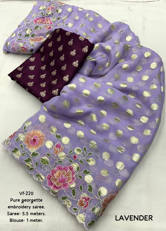 Georgette saree