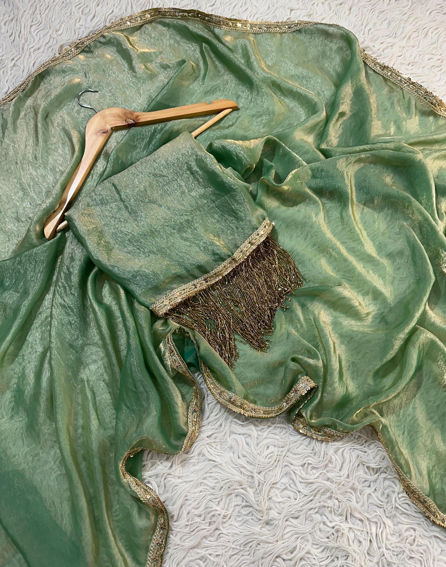 Banarasi tissue silk saree
