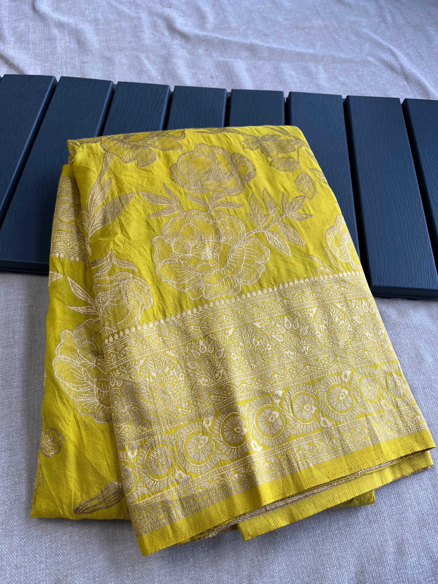 Soft khadi Georgette Silk Saree