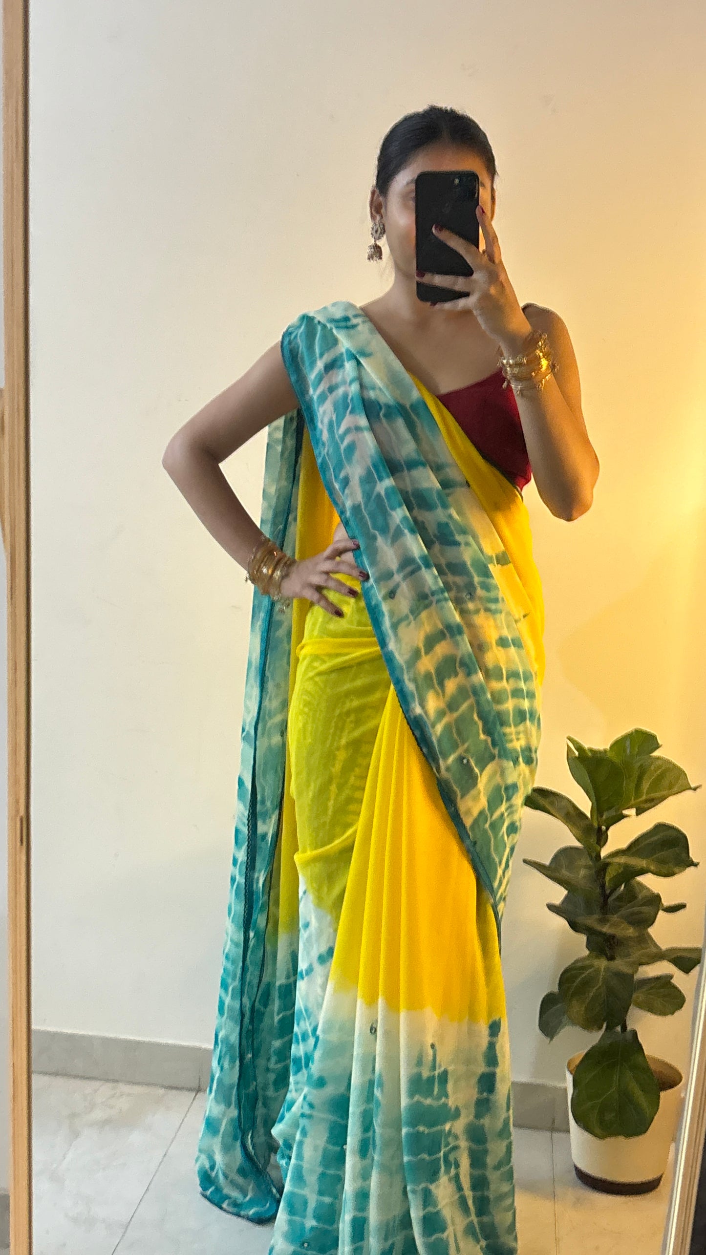 Georgette saree