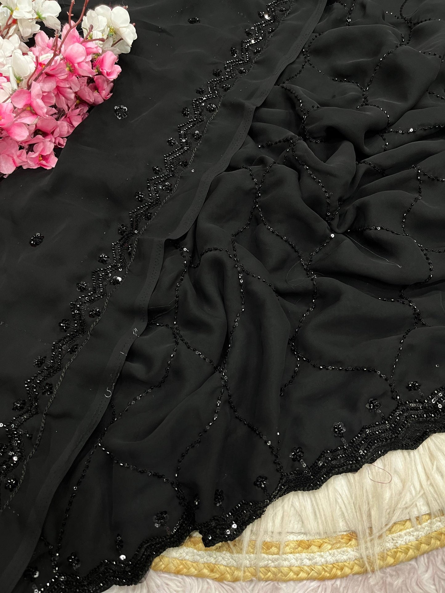 Georgette saree