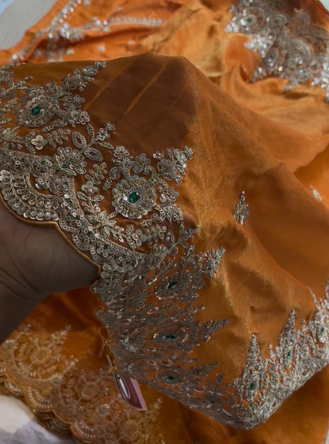 Premium Tissue organza saree