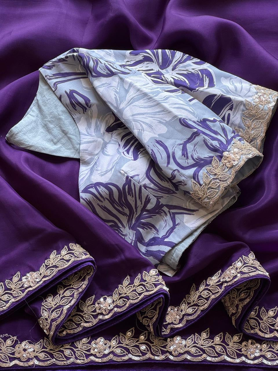 Premium tabi silk saree with coding work