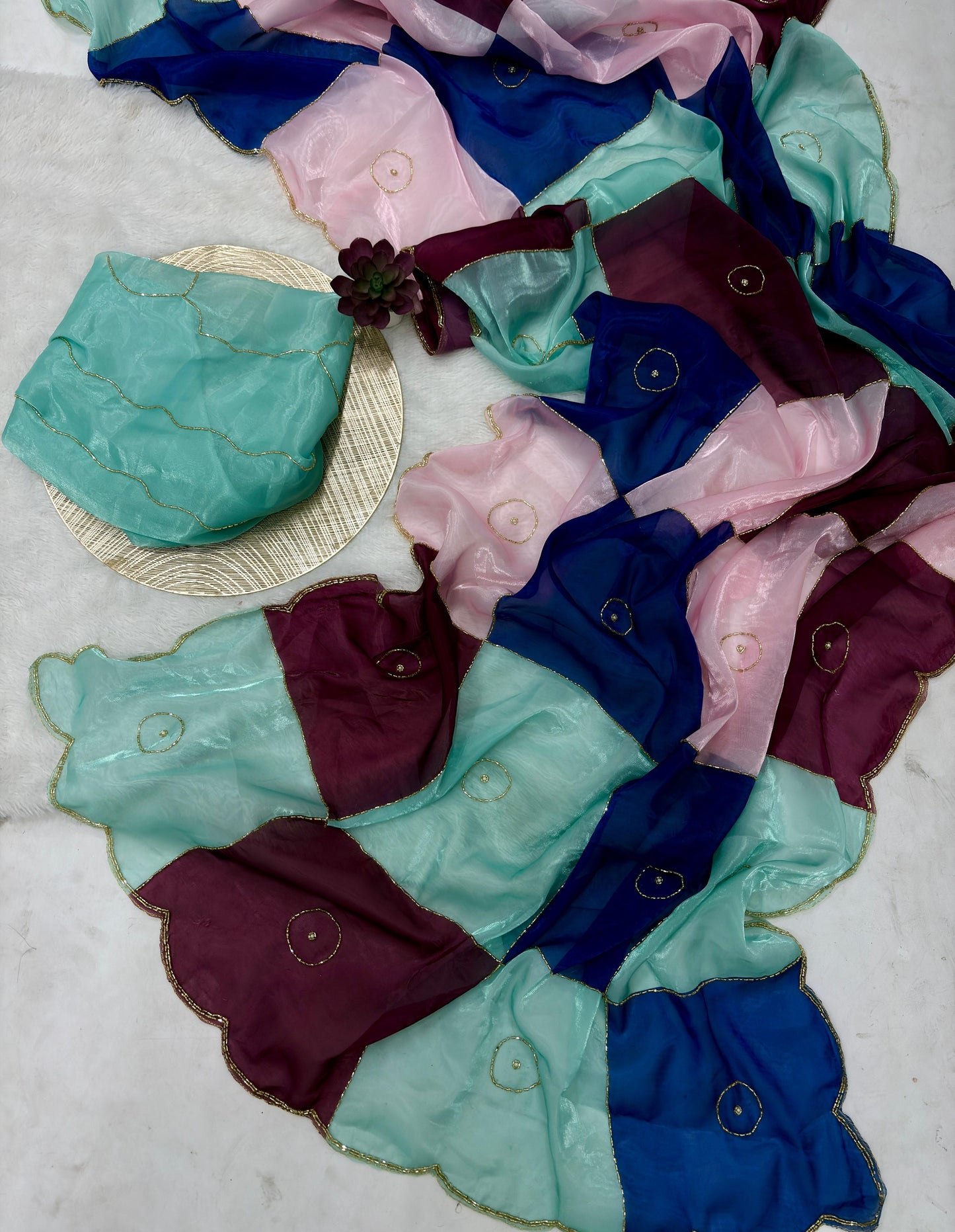 Soft space silk saree