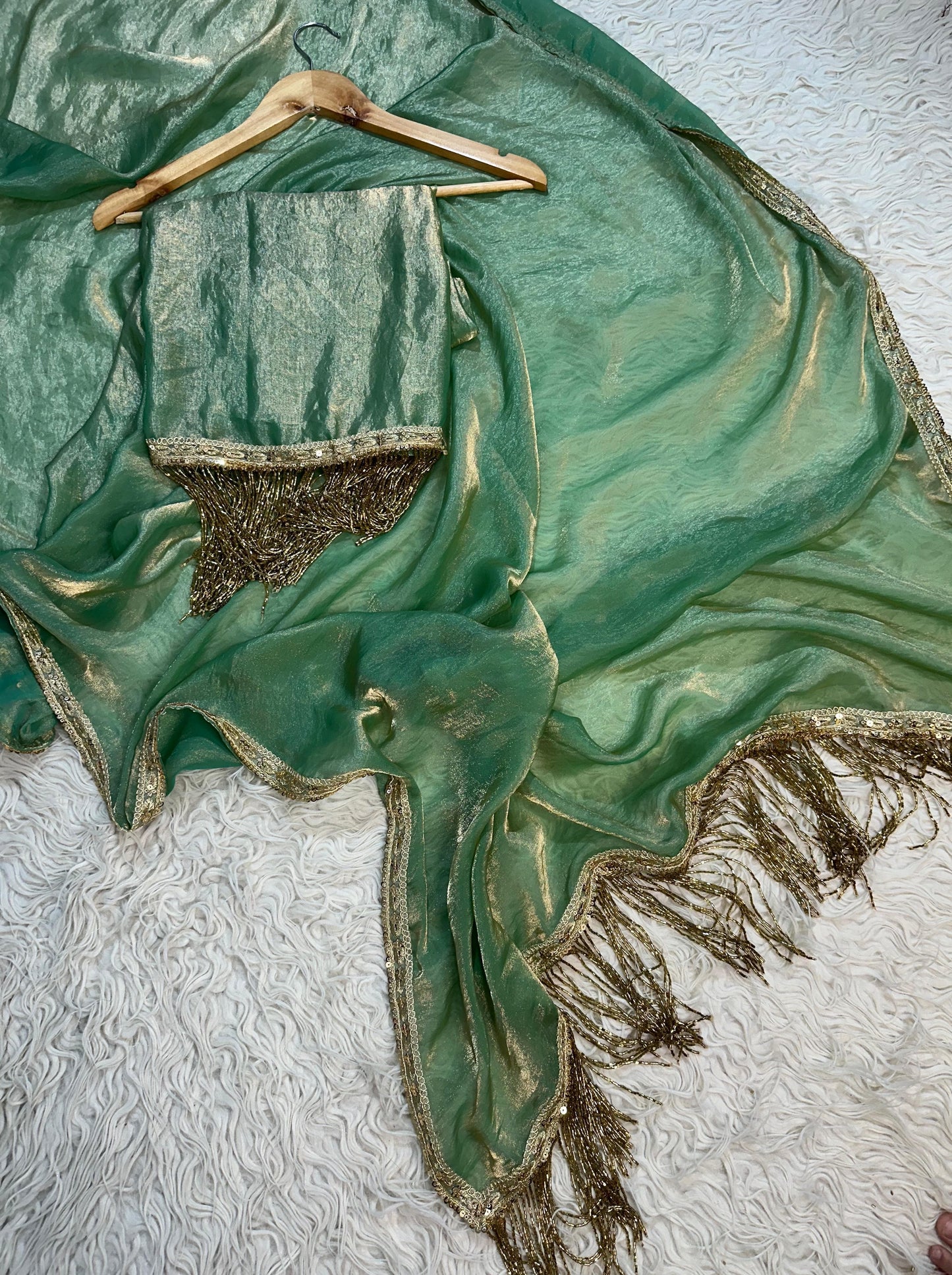 Banarasi tissue silk saree