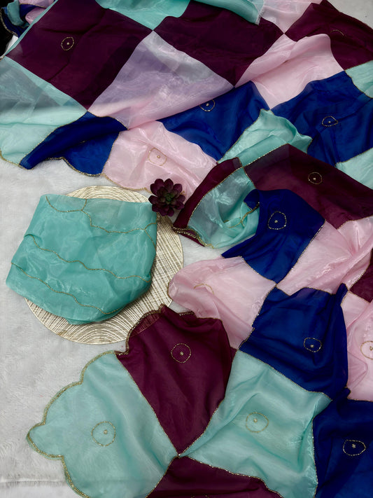 Soft space silk saree