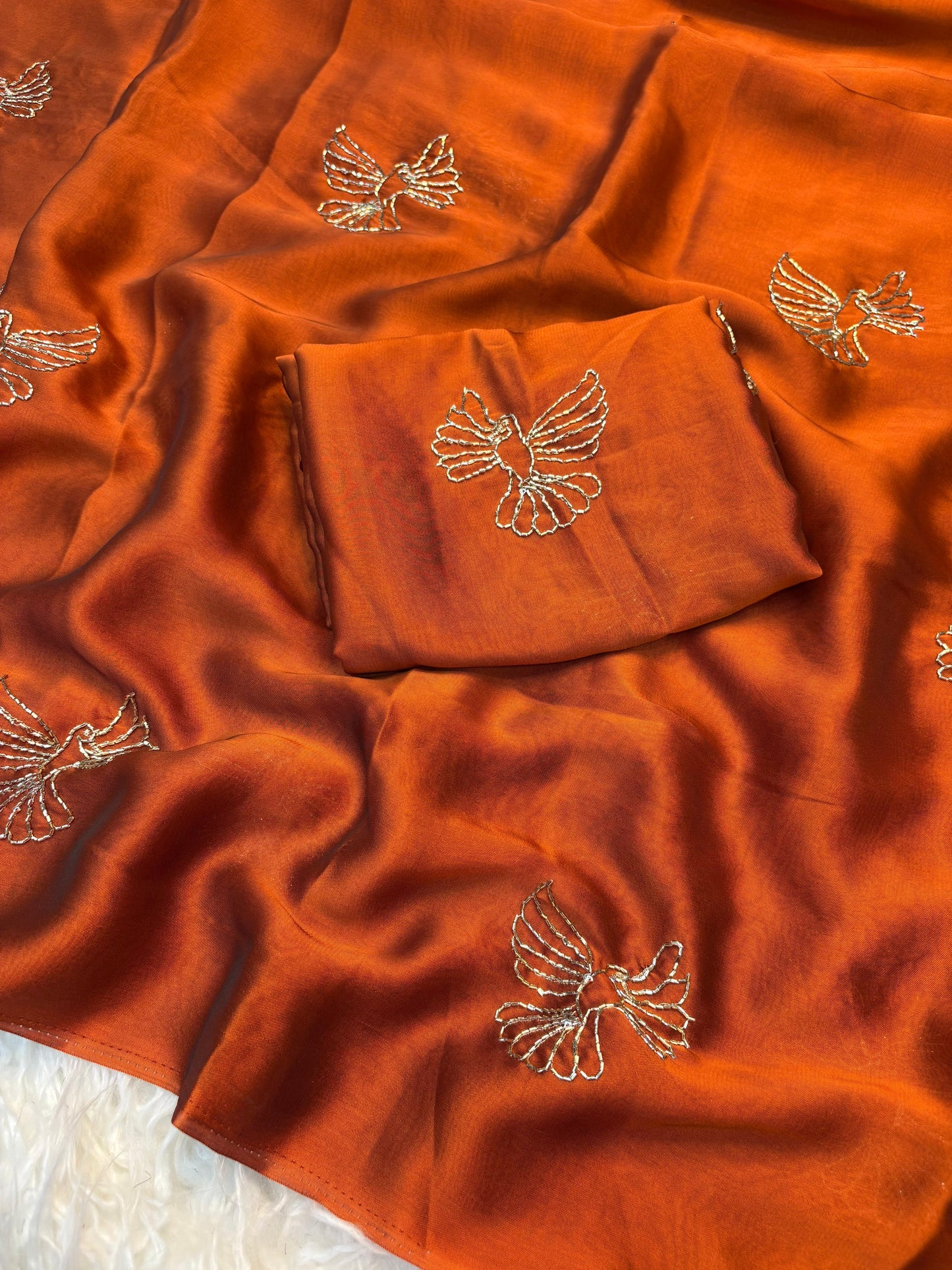 Rangoli silk saree