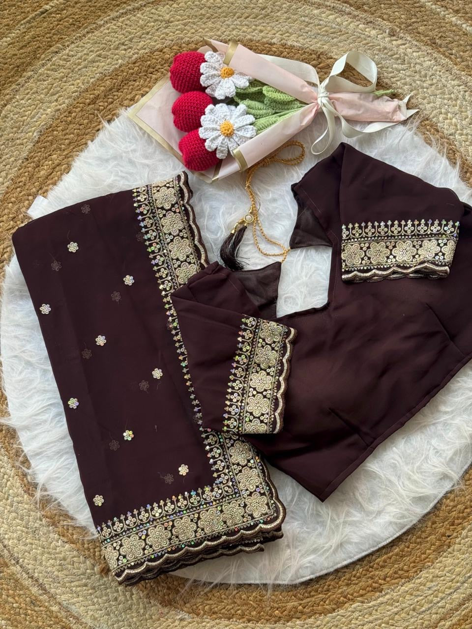 Soft Georgette saree