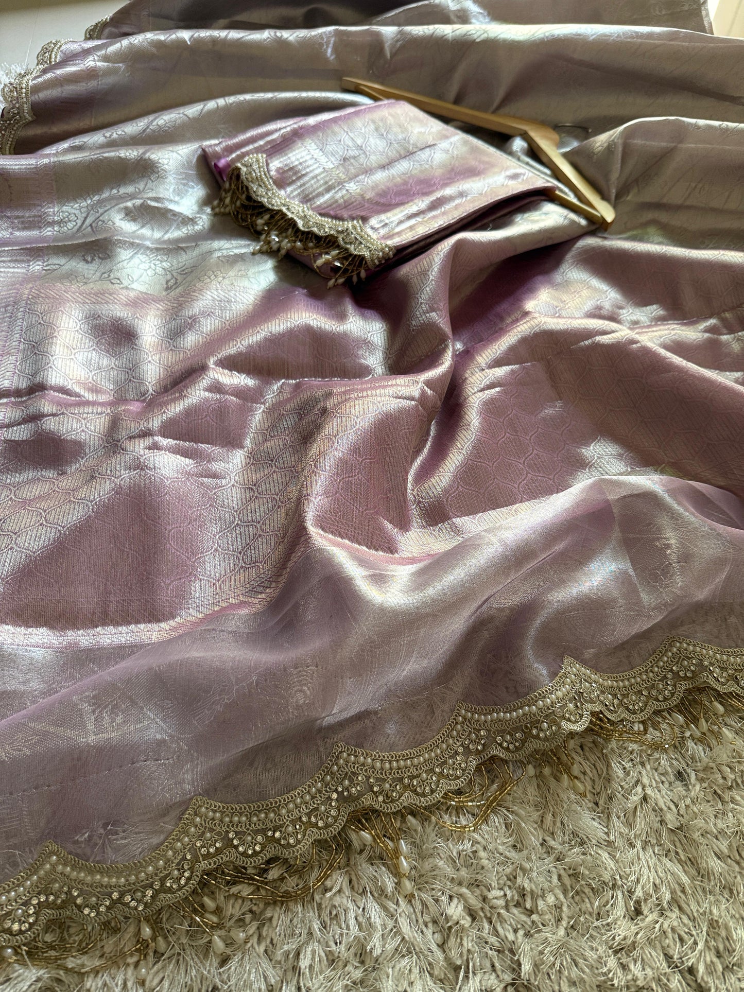 Kanjivaram bridal Waskat Banarasi Silk Saree