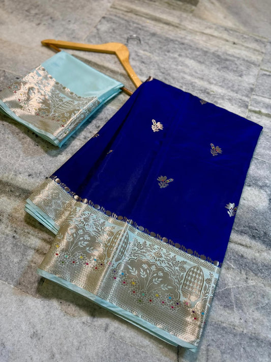 Banarasi katan silk saree