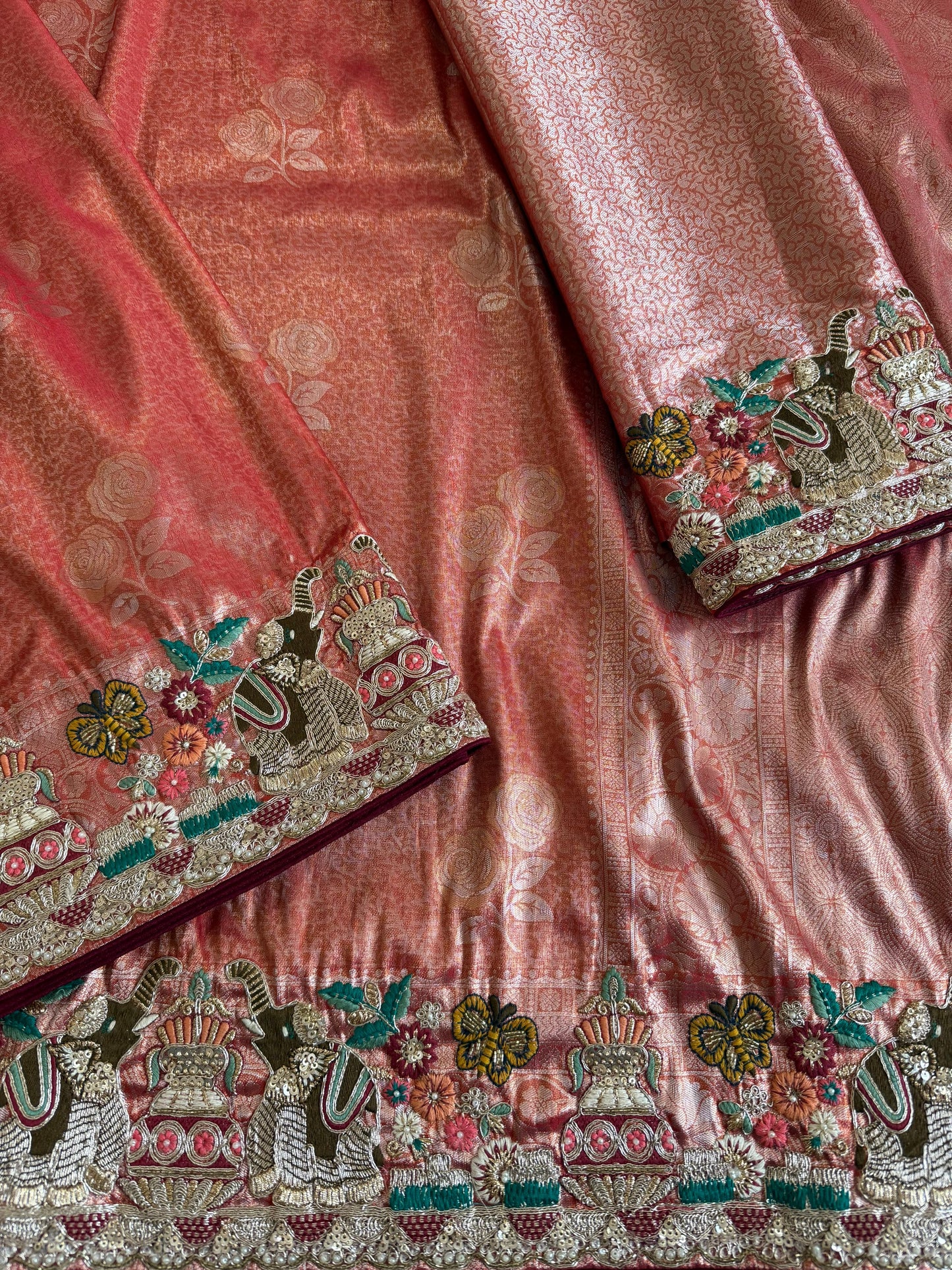 Pure Soft Tissue Silk Saree