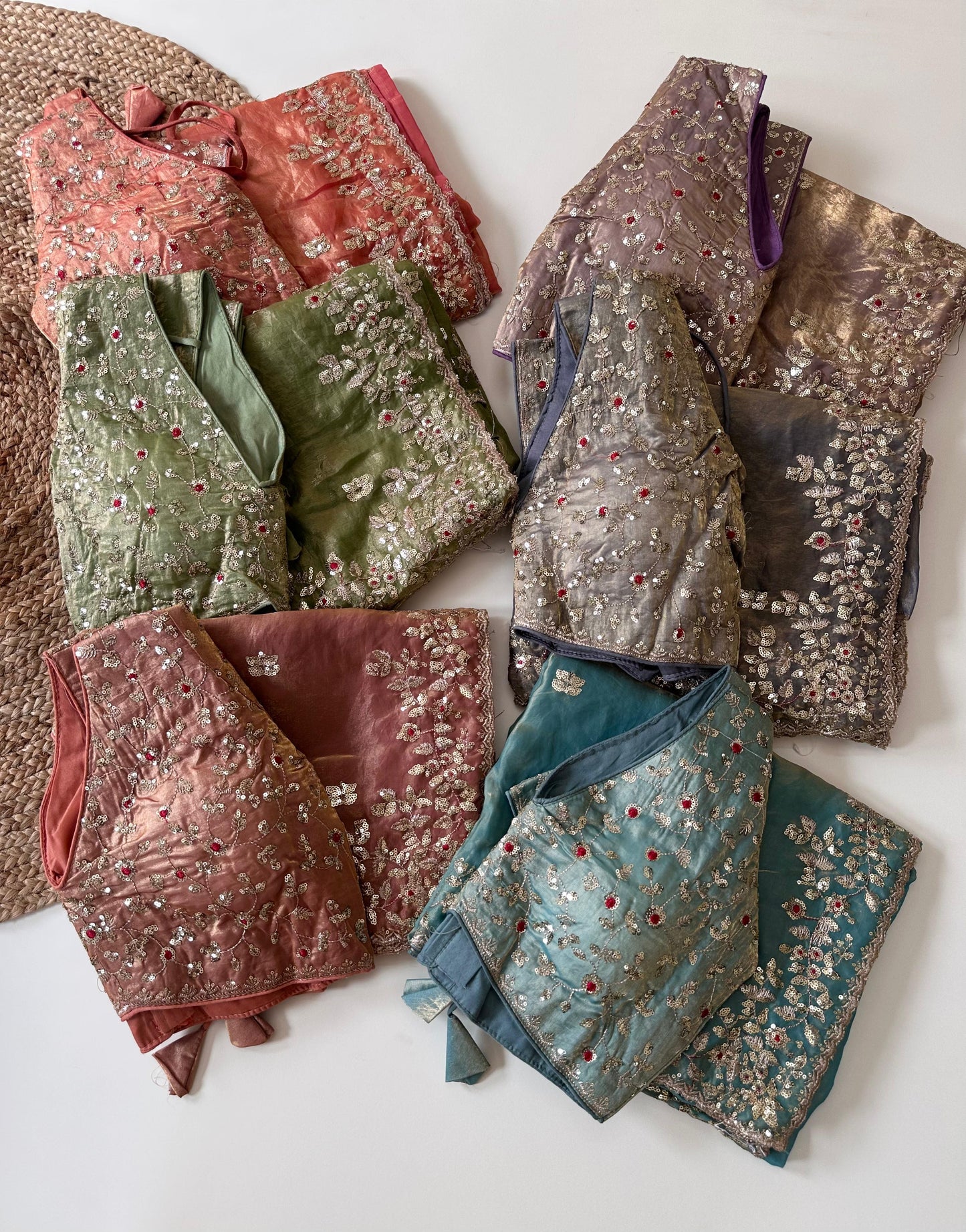 Soft satin silk saree