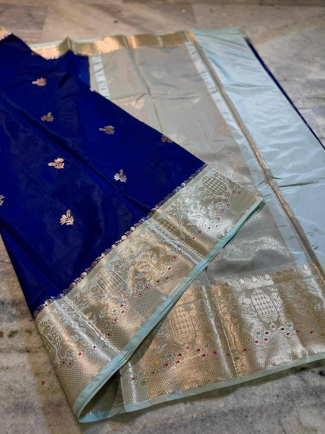 Banarasi katan silk saree