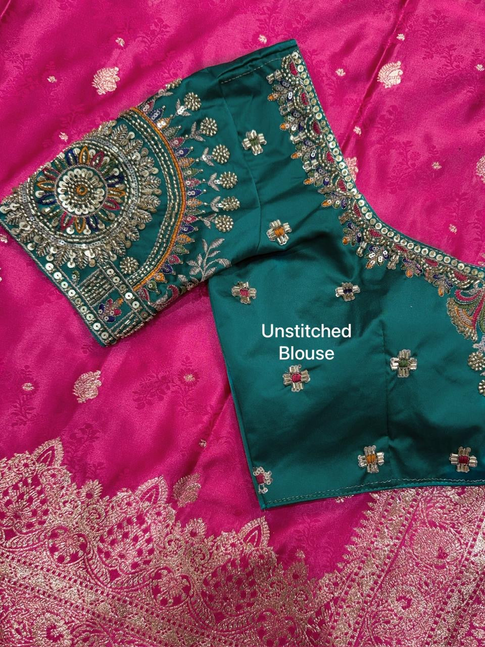 Banarasi satin silk saree