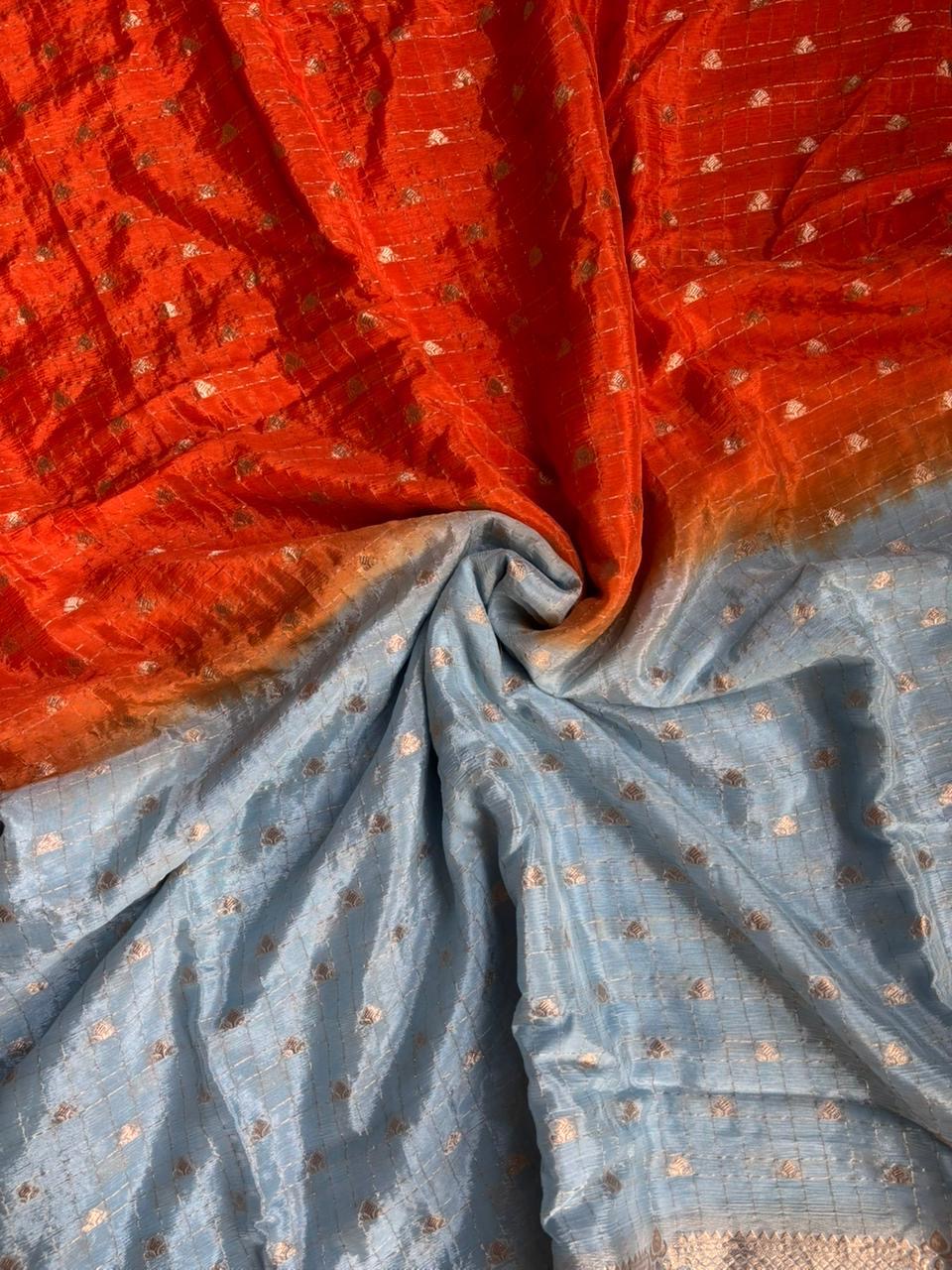 Viscose chinnon saree