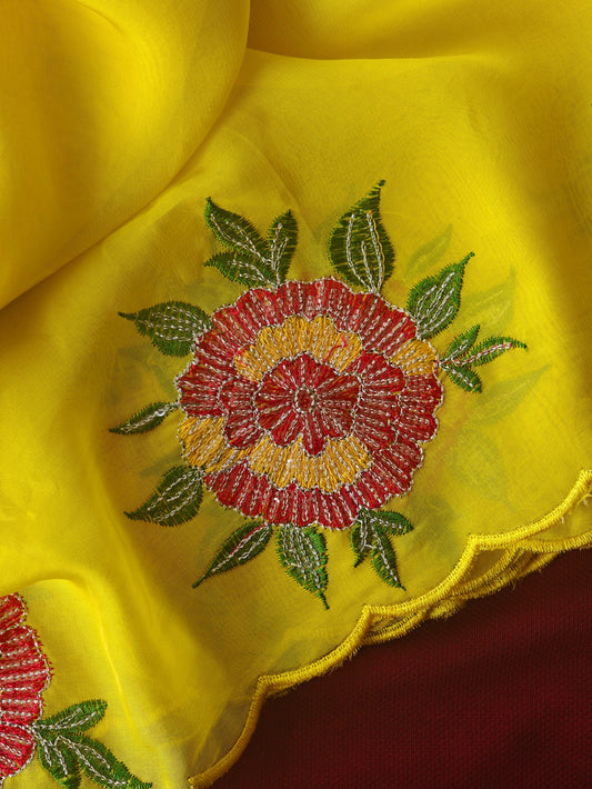 Pure organza sarees