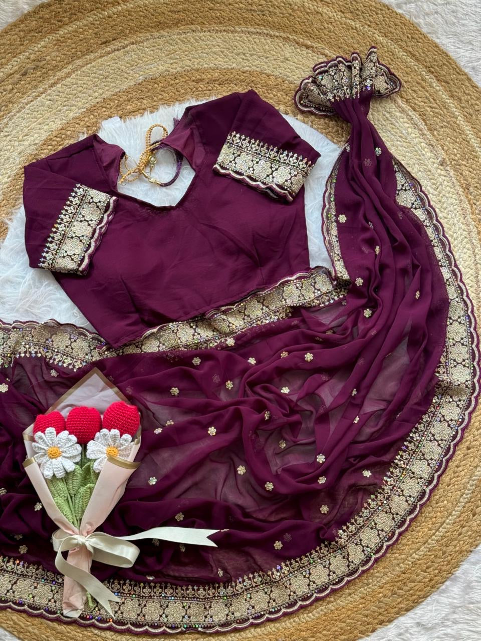Soft Georgette saree