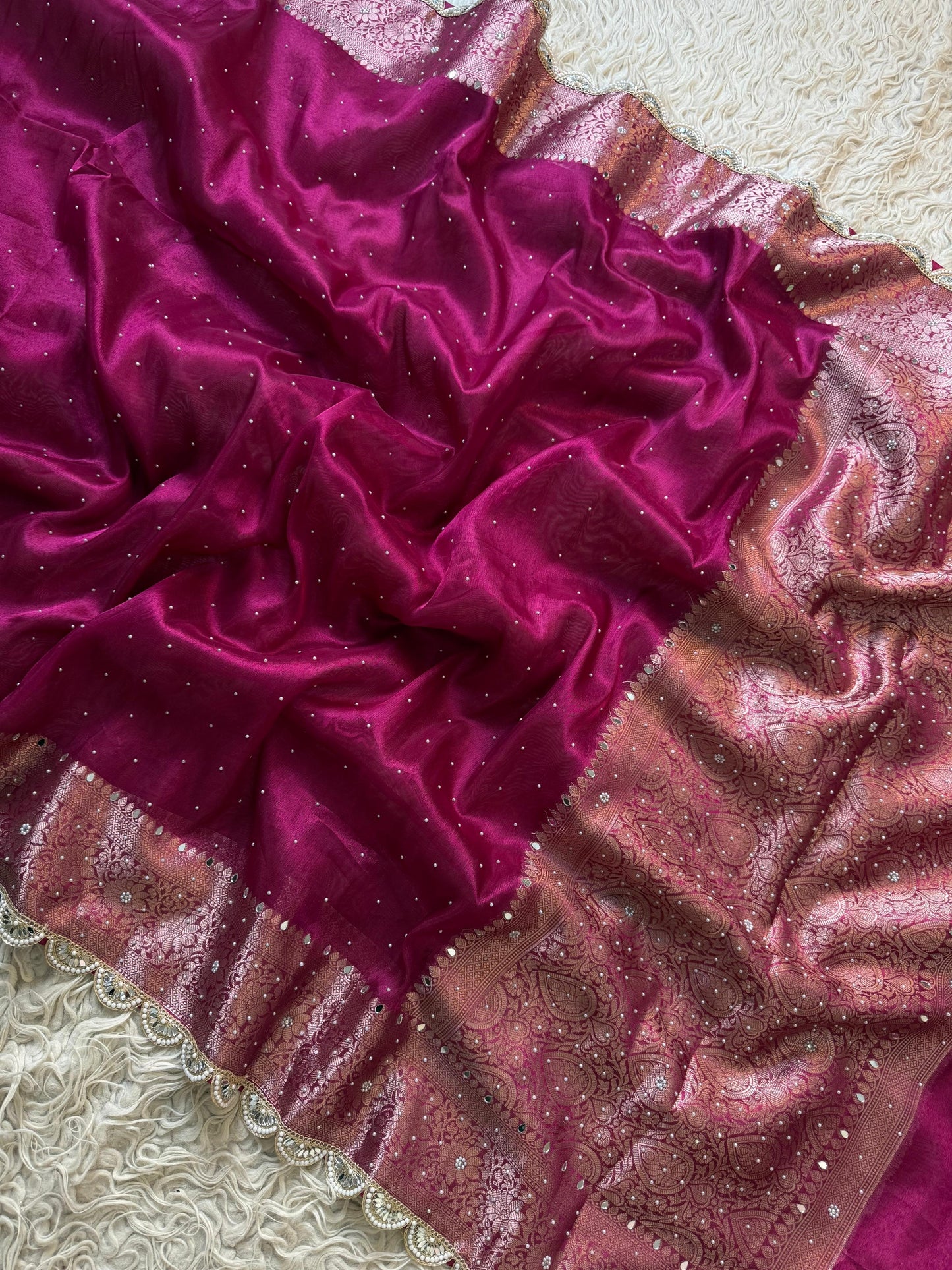 Banarasi tissue saree