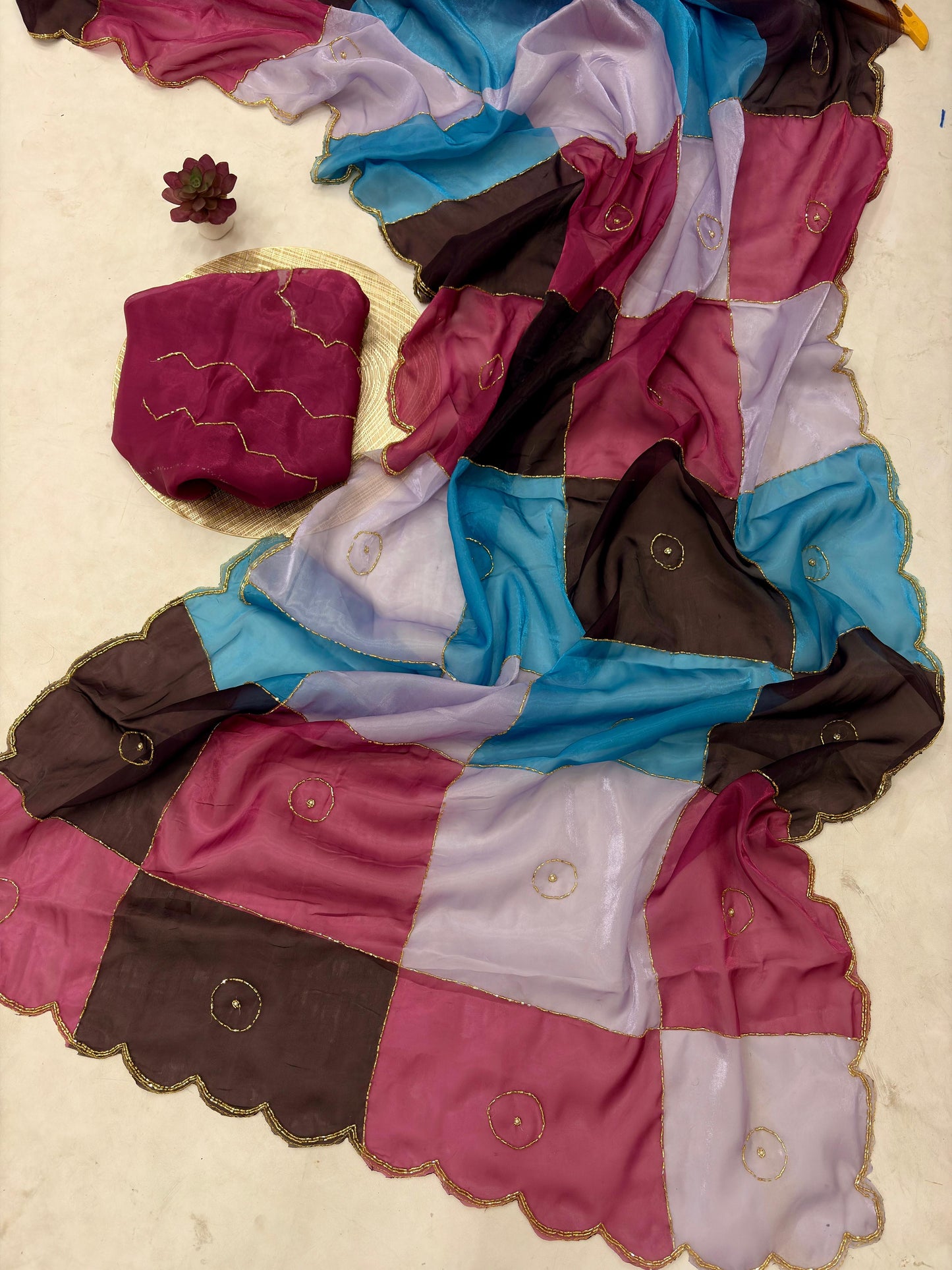 Soft space silk saree