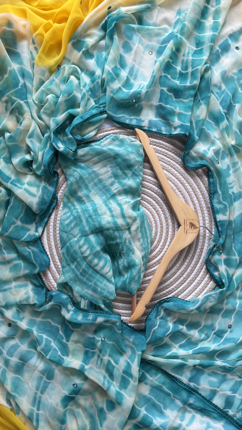 Georgette saree