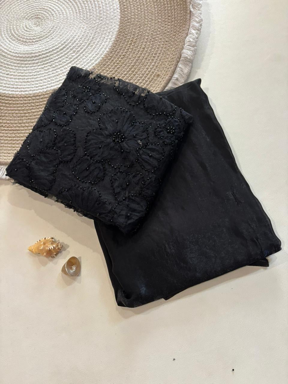 soft satin silk saree