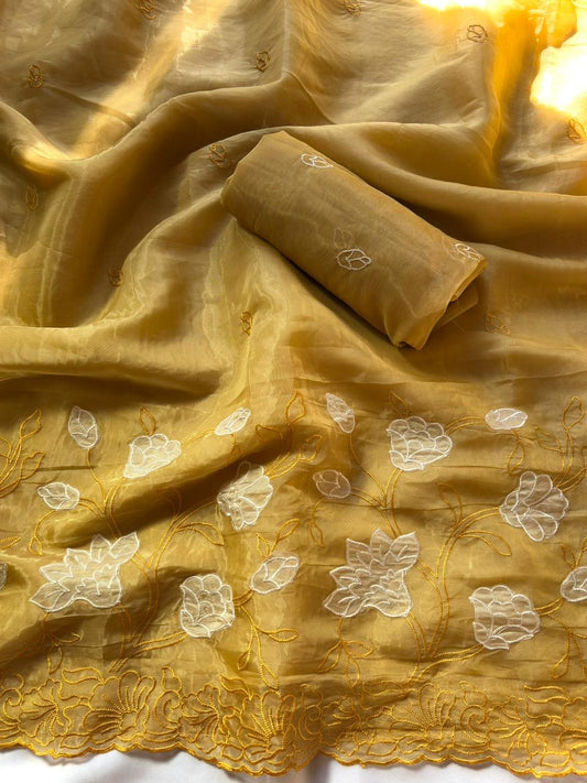 Kora silk saree