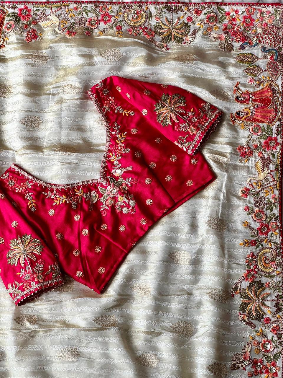 Premium Dola silk saree