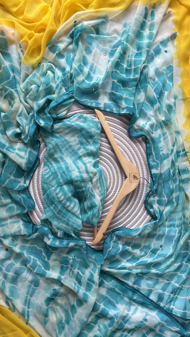 Georgette saree