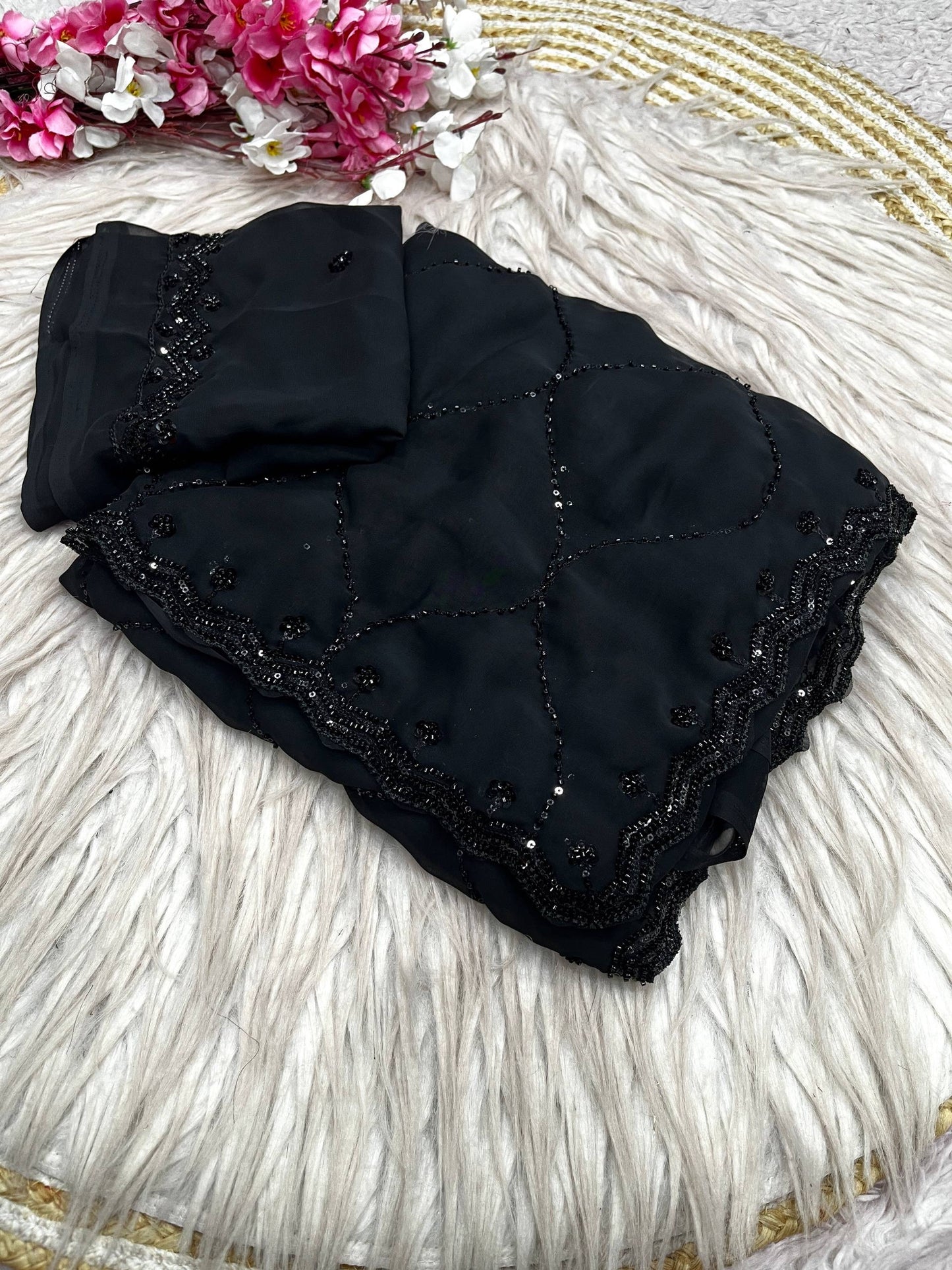 Georgette saree
