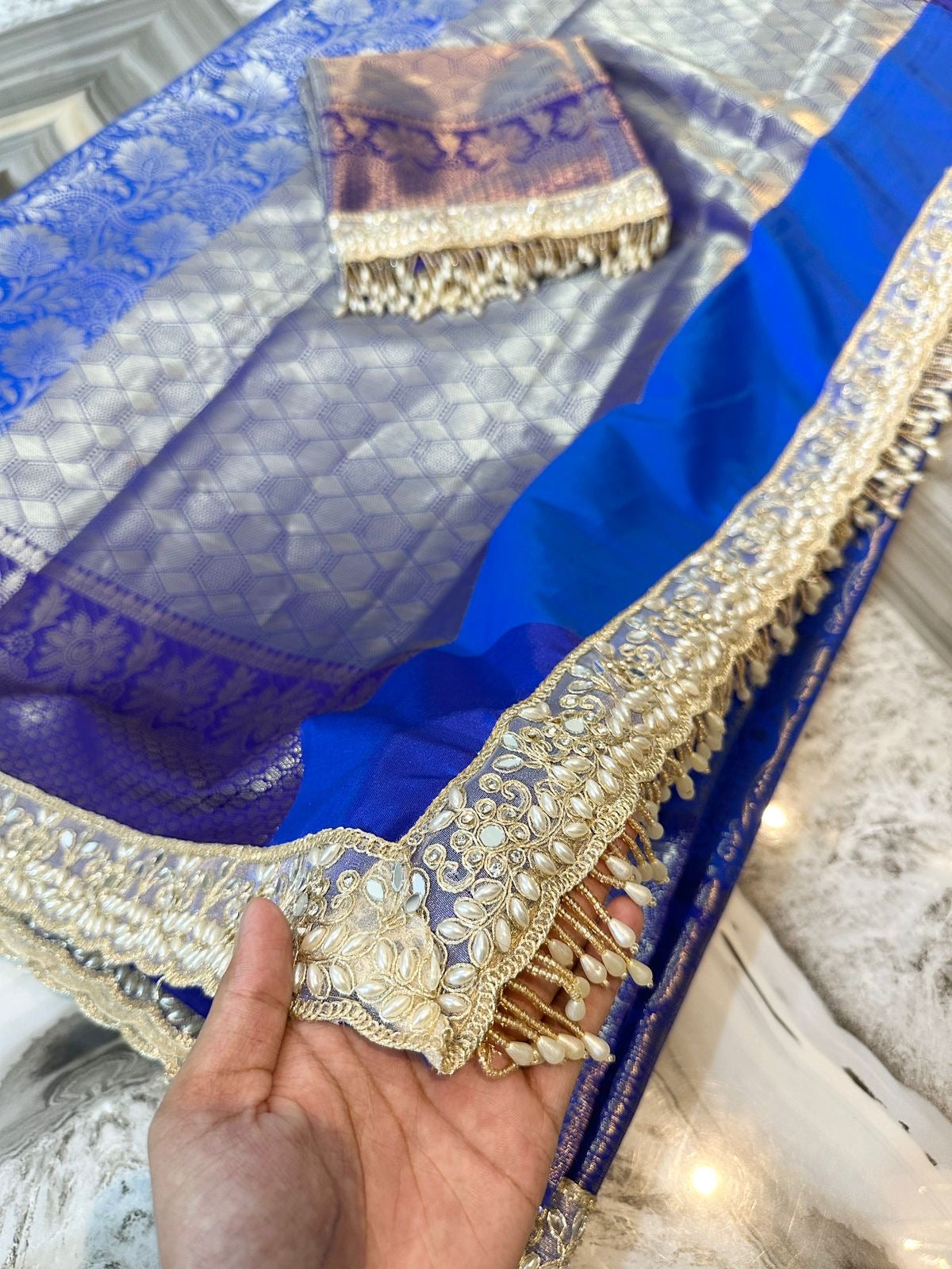 Banarasi katan silk saree