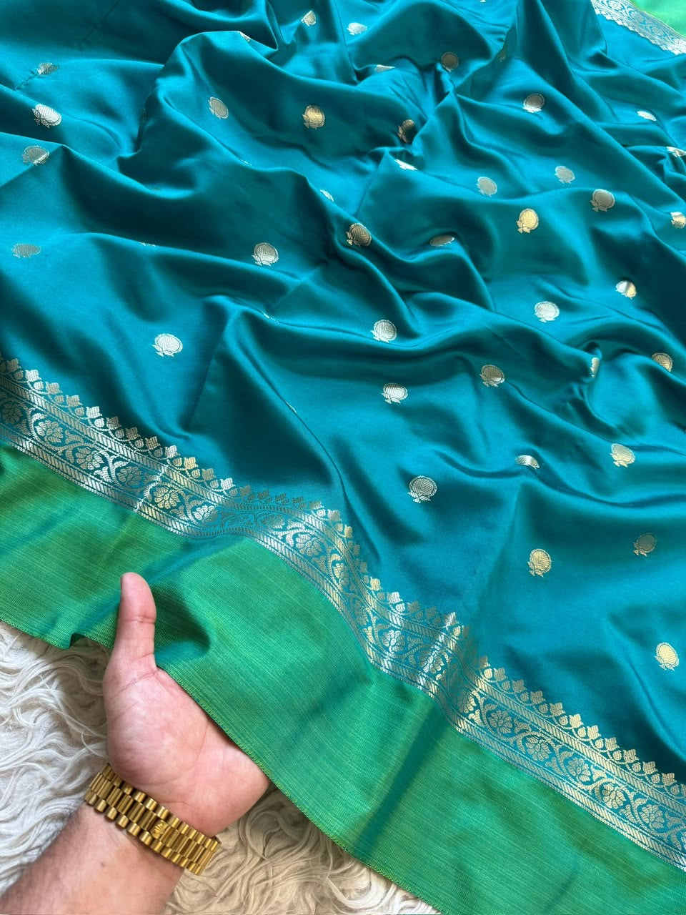 Banarasi semi katan soft zari