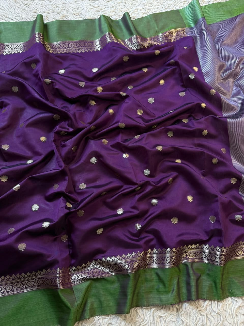 Banarasi semi katan soft zari