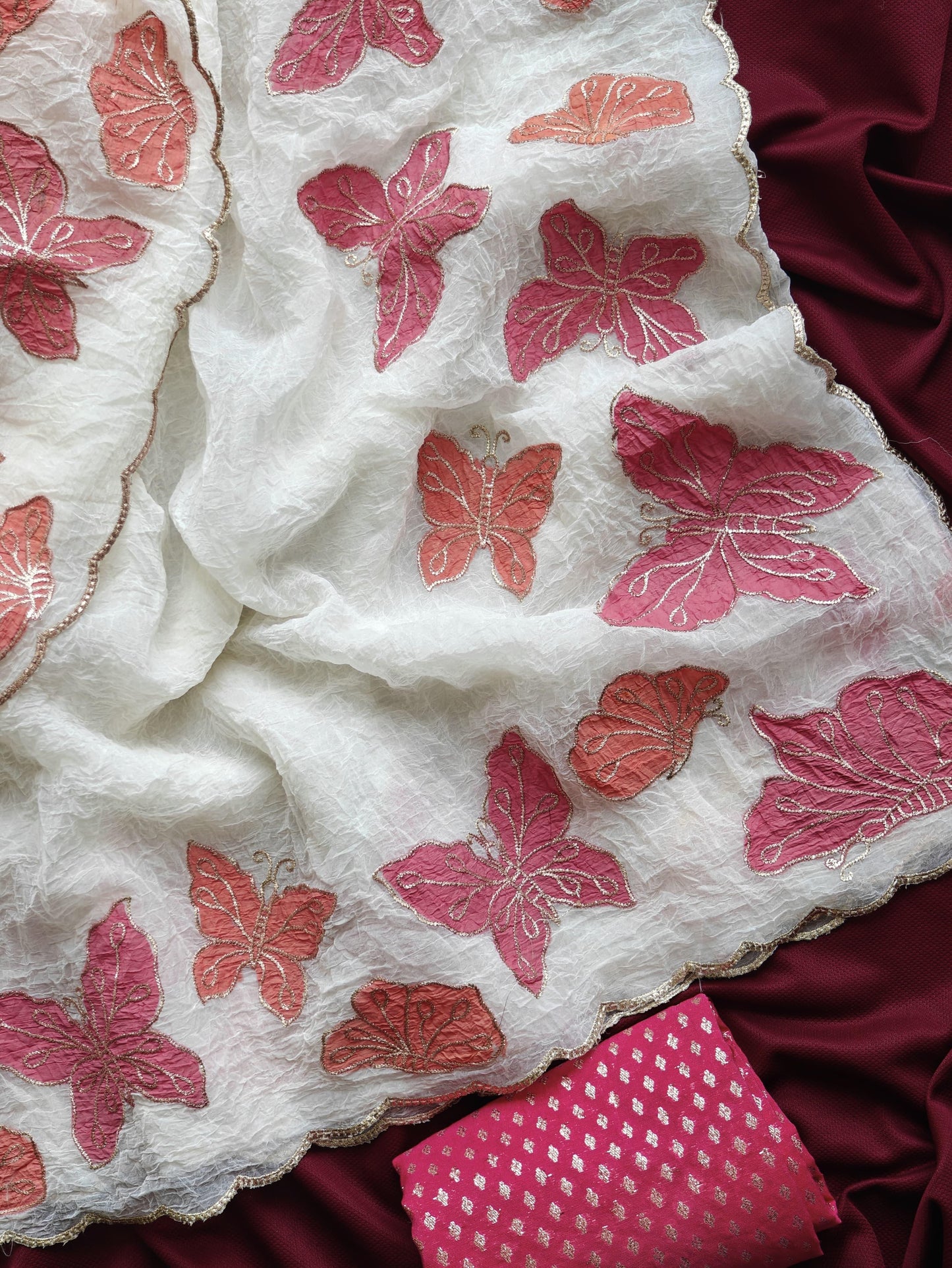 Pure crush chiffon