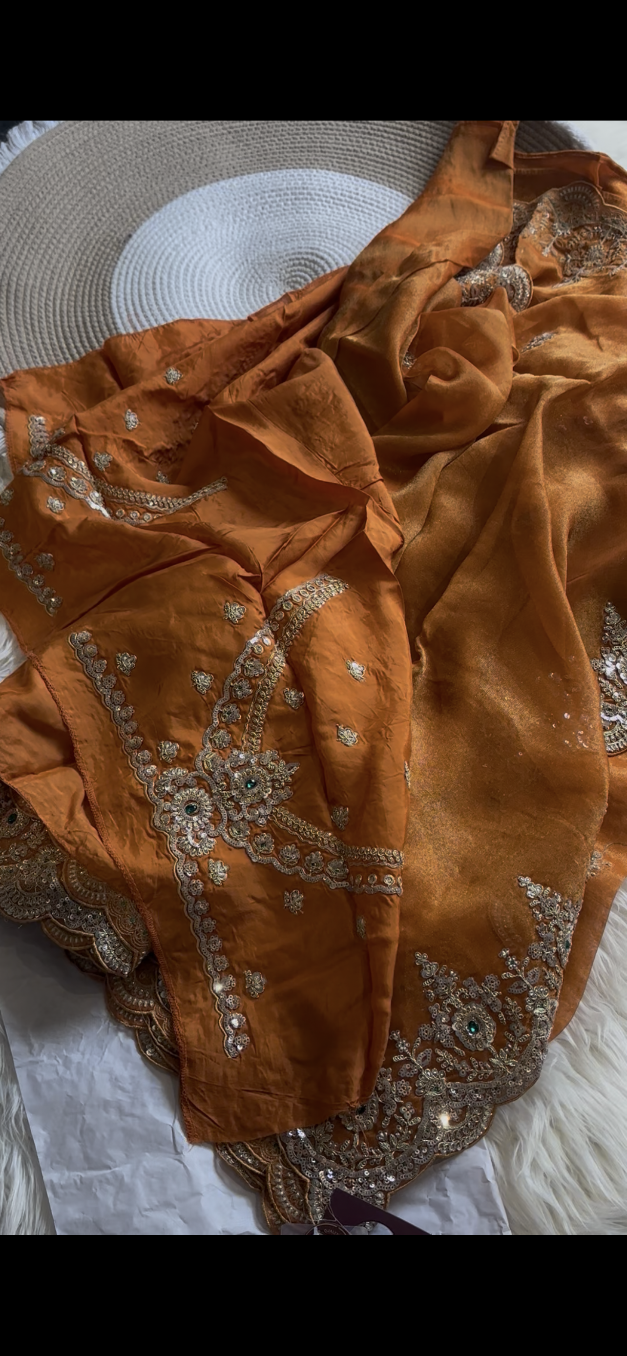 Premium Tissue organza saree