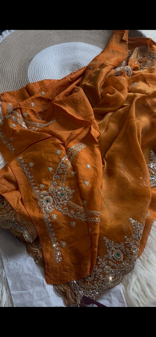 Premium Tissue organza saree