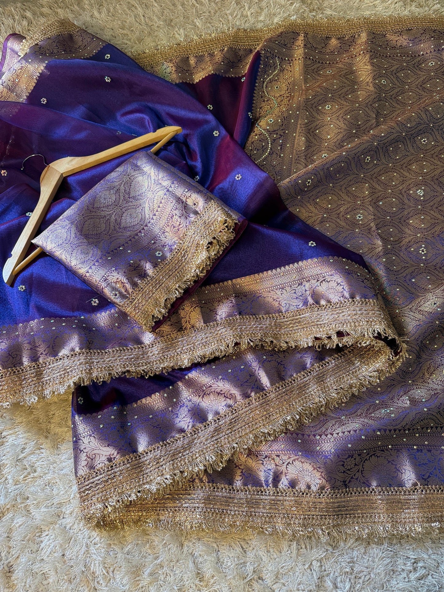 Banarasi tissue silk saree