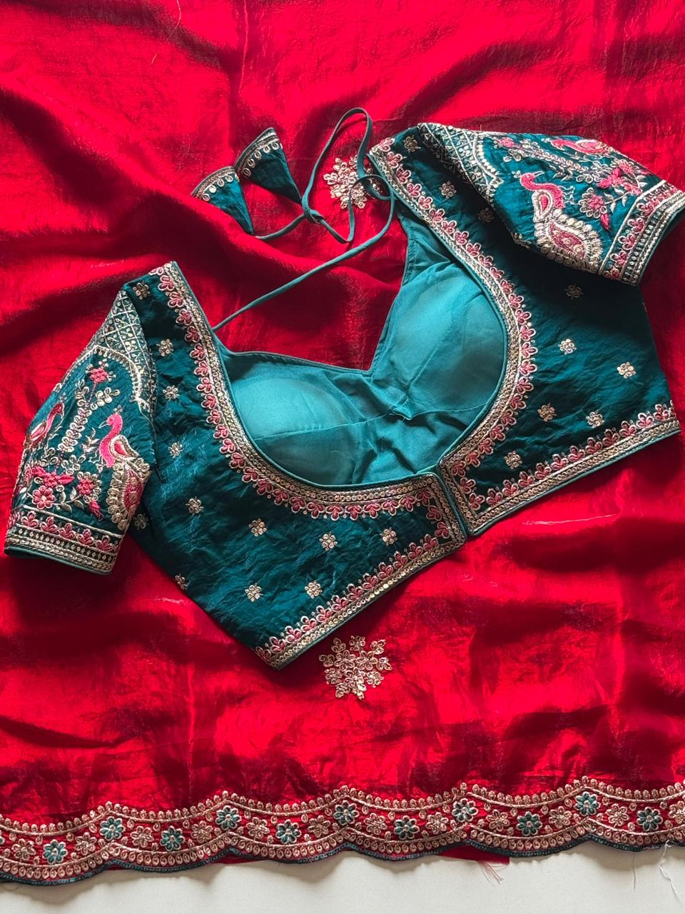Premium space silk saree