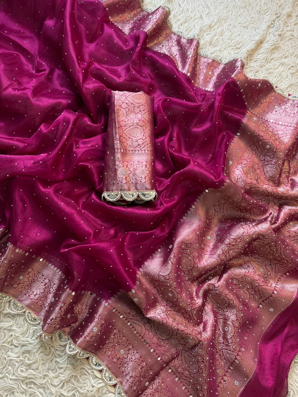 Banarasi tissue saree