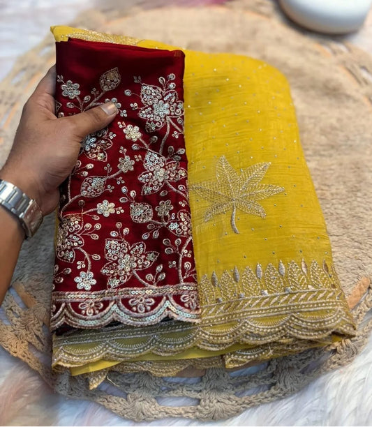 Chiffon saree