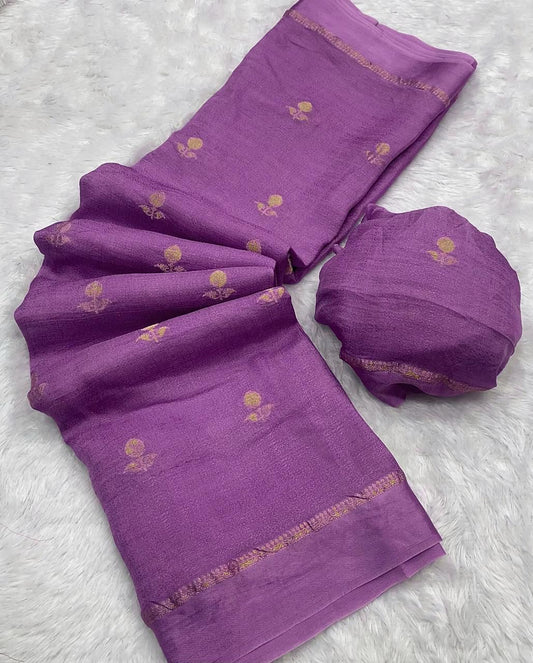 Pure soft Viscose Khadi silk fabric