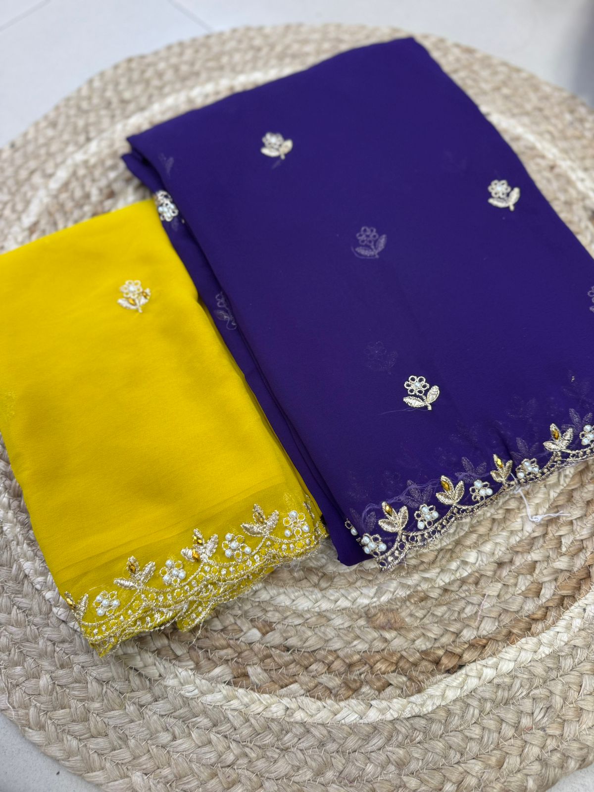 Georgette saree