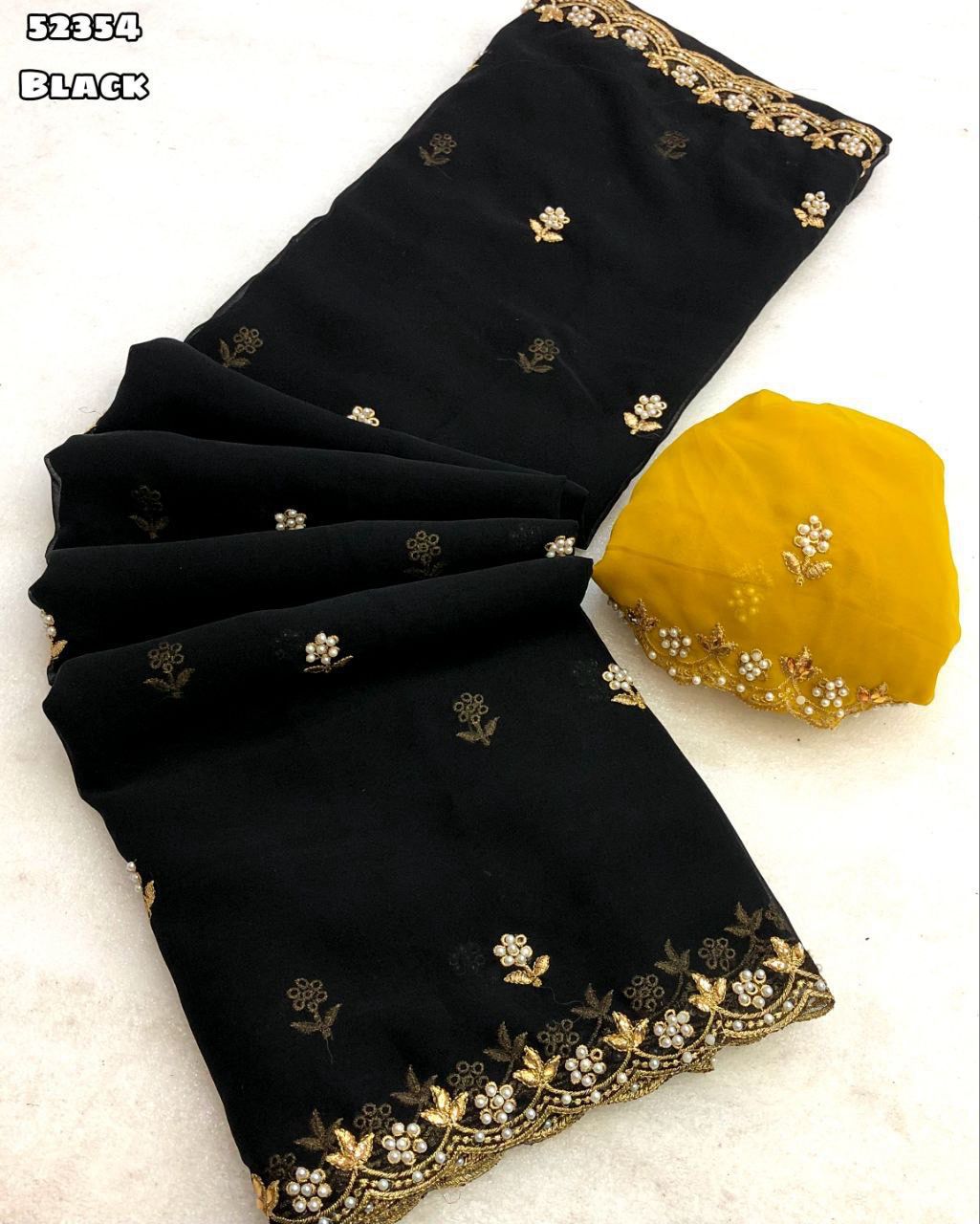 Georgette saree