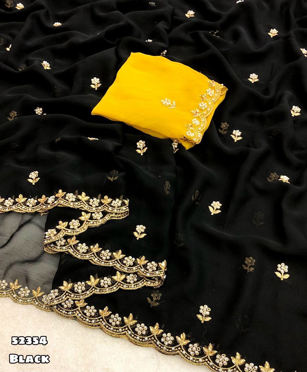 Georgette saree