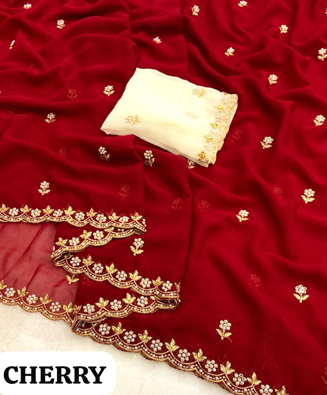 Georgette saree