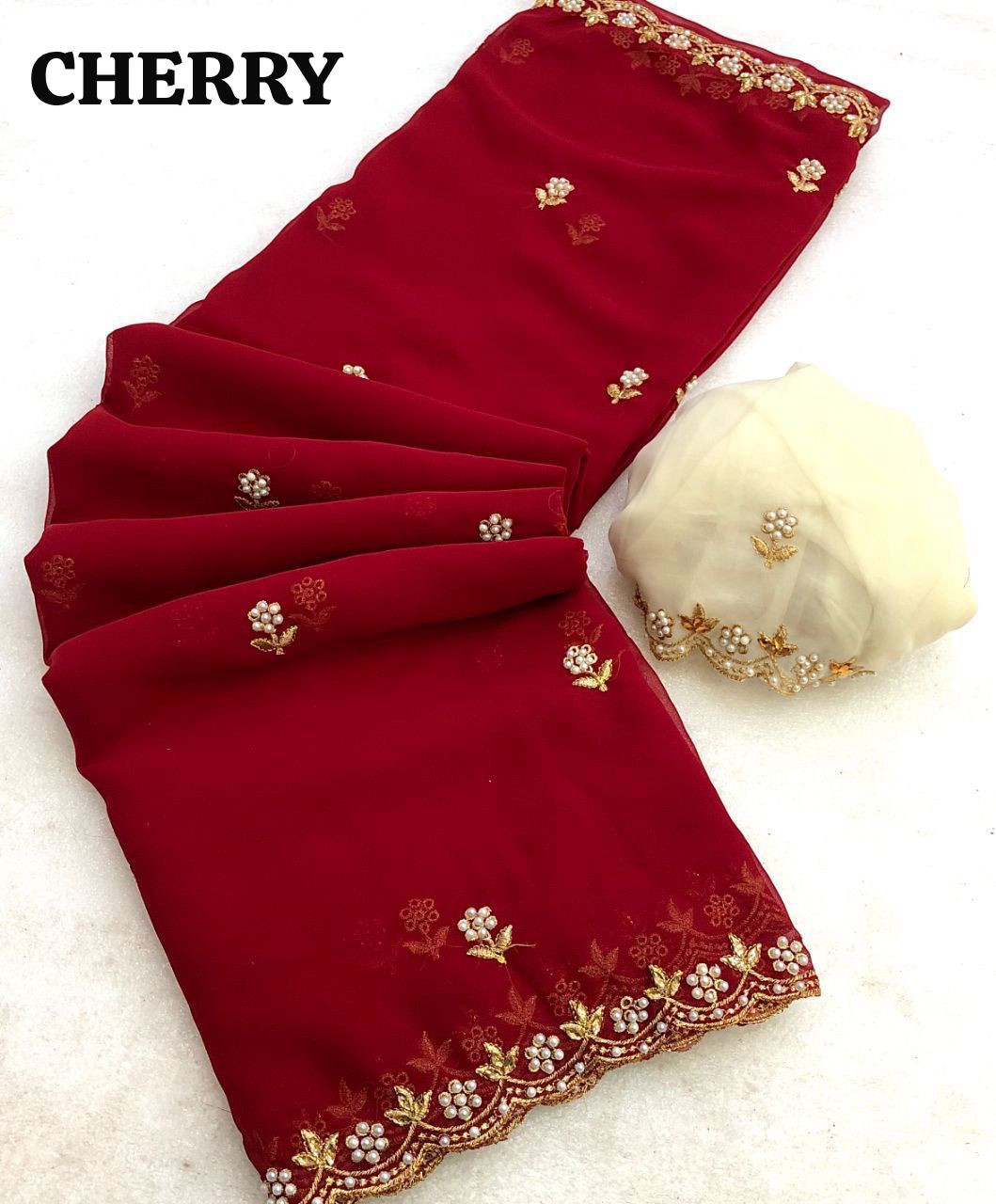 Georgette saree