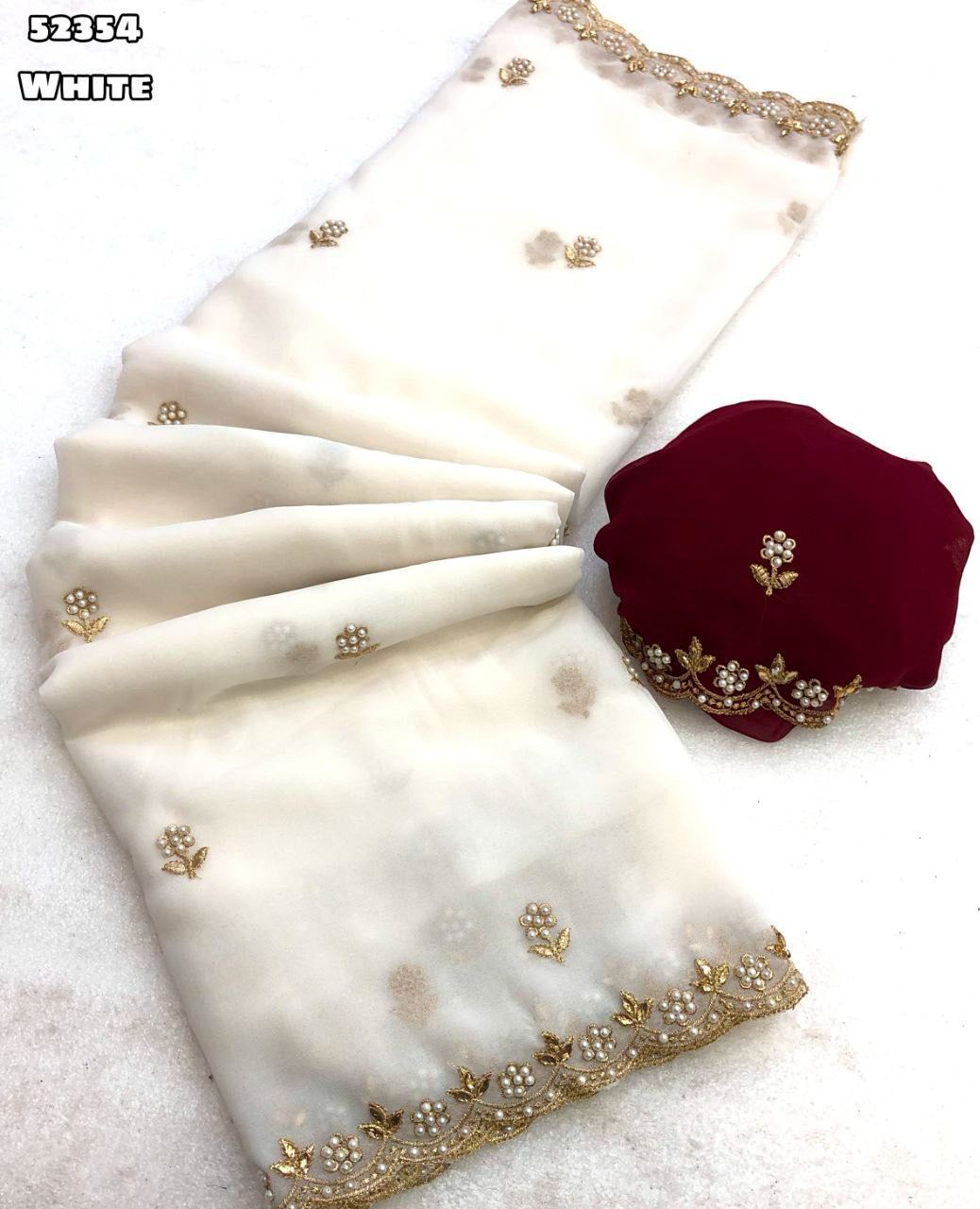 Georgette saree