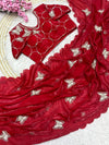 Fendi Satin Saree